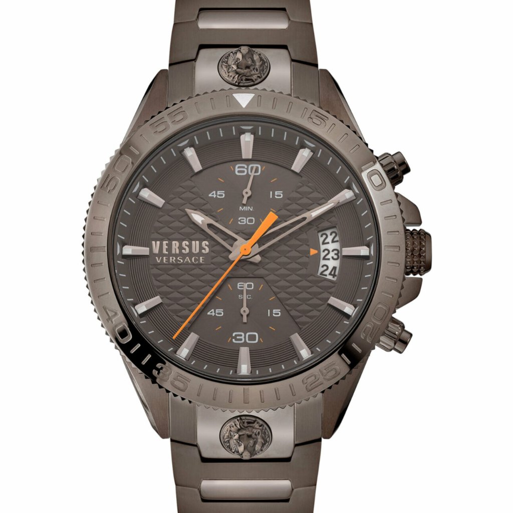 Versace 46mm Black Men's Bracelet Watch